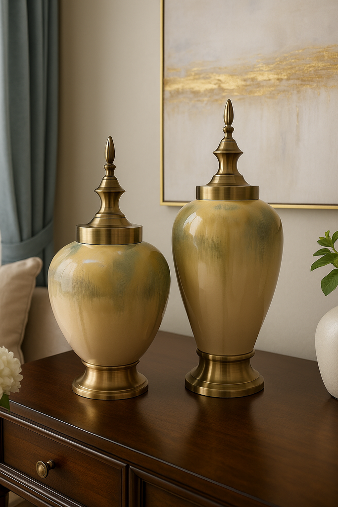 Vasos de decoração - Conjunto 2 pcs