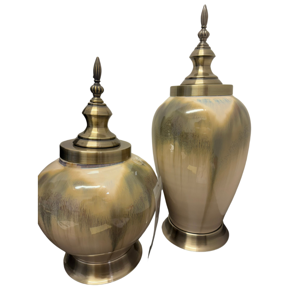 Vasos de decoração - Conjunto 2 pcs