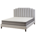 Cama Leather 1.5*2.0 Cinza
