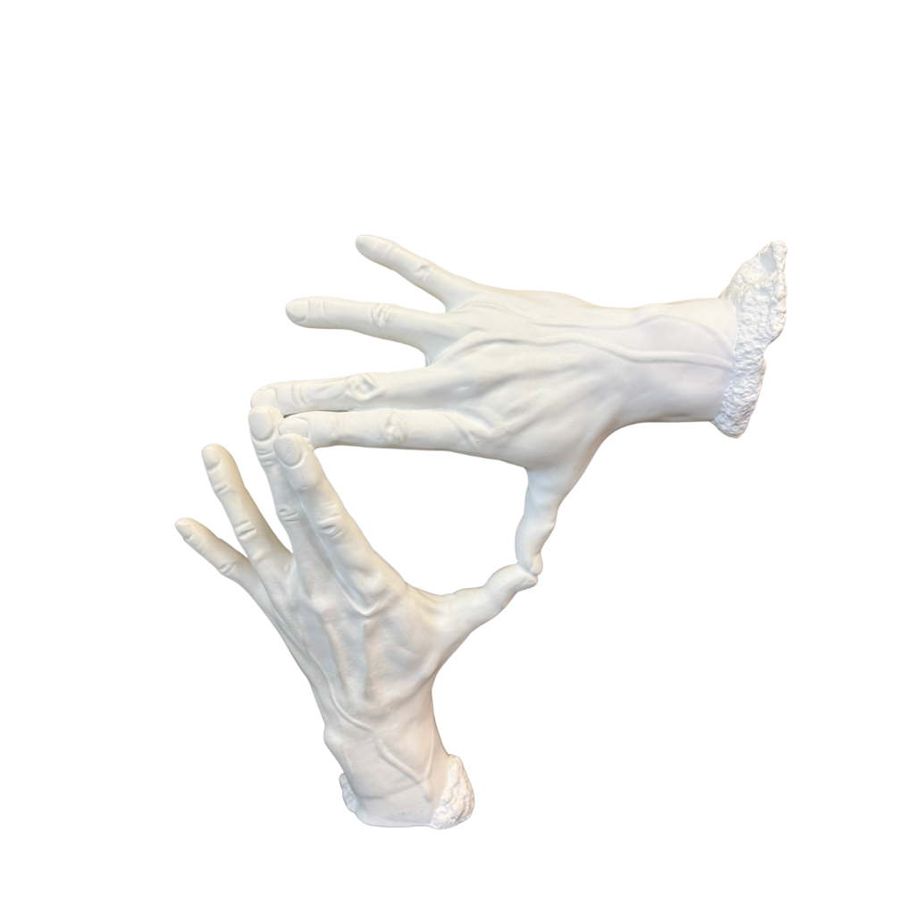 Peça Decorativa Resina e Mármore