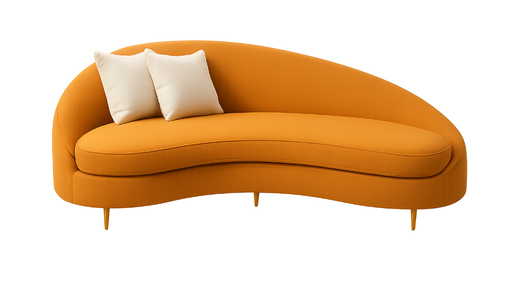 [Sofa1088] Sofa amarelo
