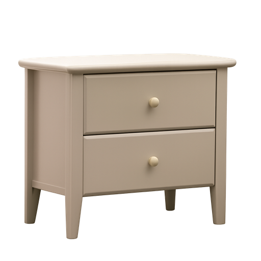 [K9  ] Mesa de Cabeceira Creme
